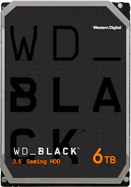 WD - BLACK 6TB Gaming Internal Hard Drive