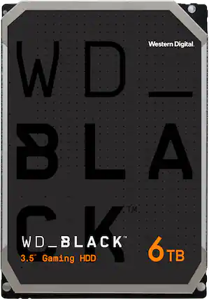 Western Digital WD Black 3.5" Gaming HDD 6TB