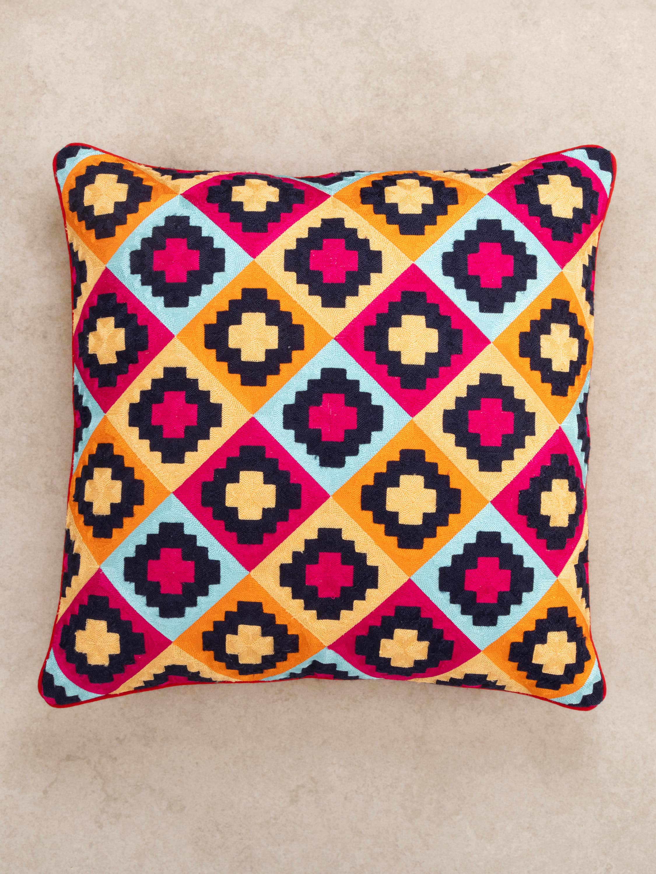 GAURI KOHLI - Mandira Pillow - Multicolored price history on PriceWatchPro