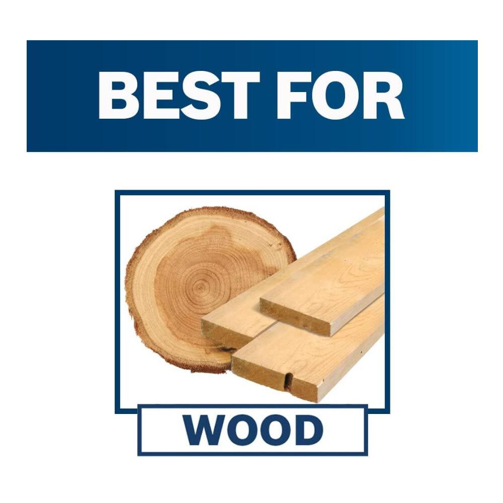 BEST FOR  
WOOD