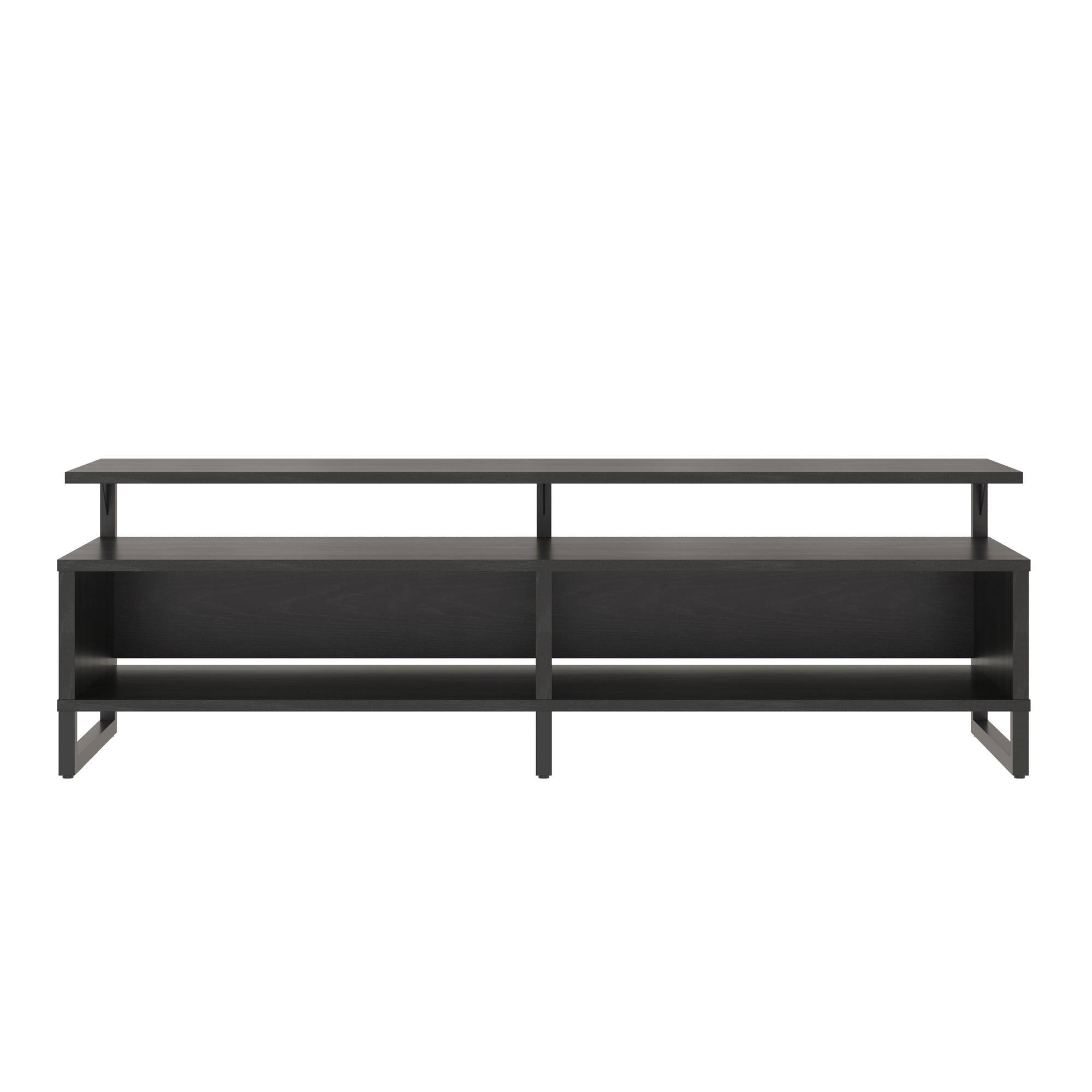 Front. Ameriwood Home - Whitby TV Stand for TVs up to 65" - Black Oak.