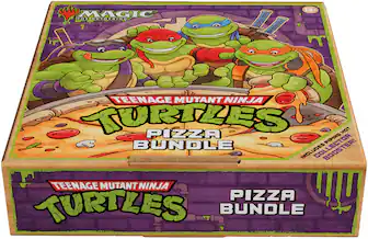 Wizards of The Coast - Magic: The Gathering | Teenage Mutant Ninja Turtles - Pizza Bundle