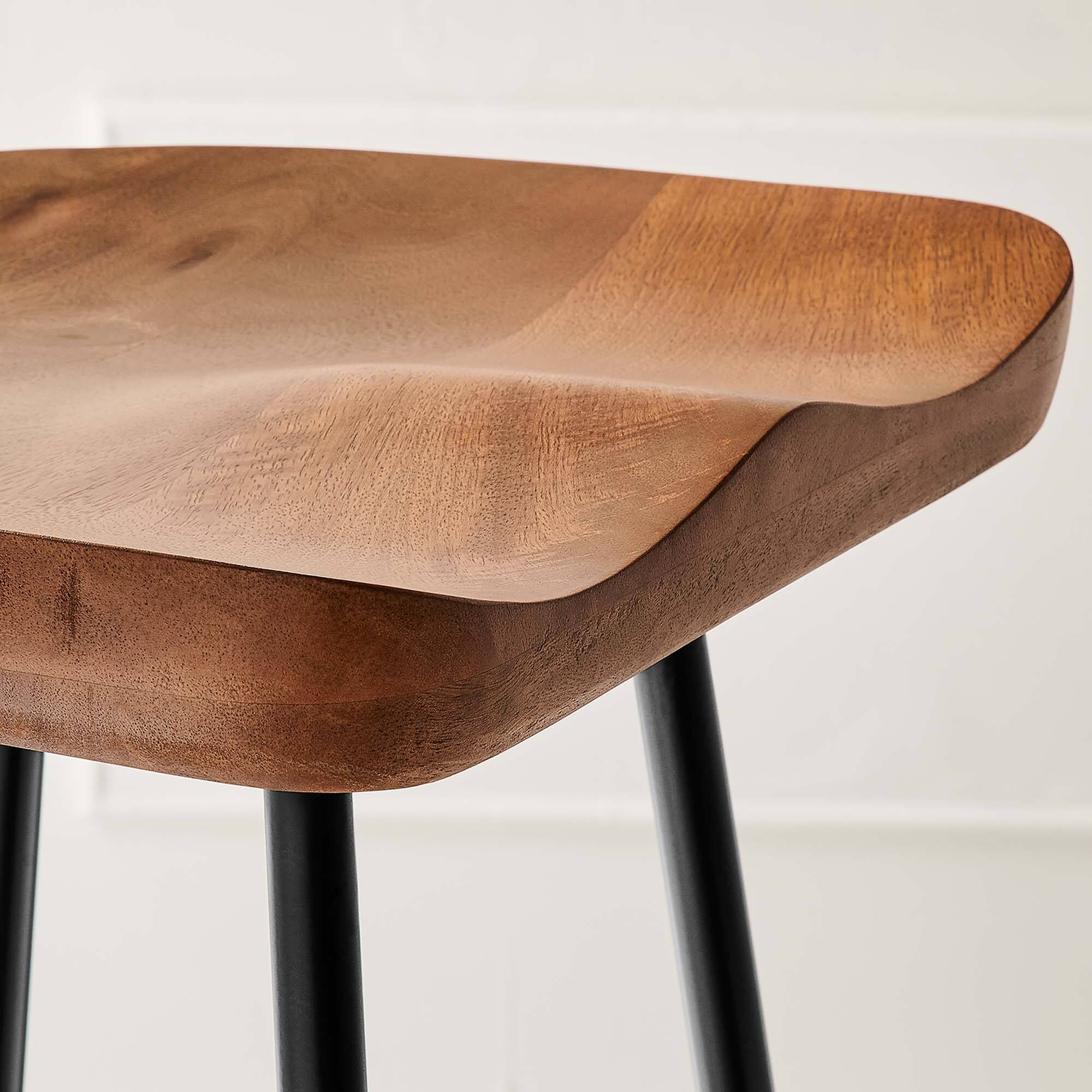 Alt View 6. Modway - Concord Backless Wood Bar Stools Set of 2 by Modway - 0.