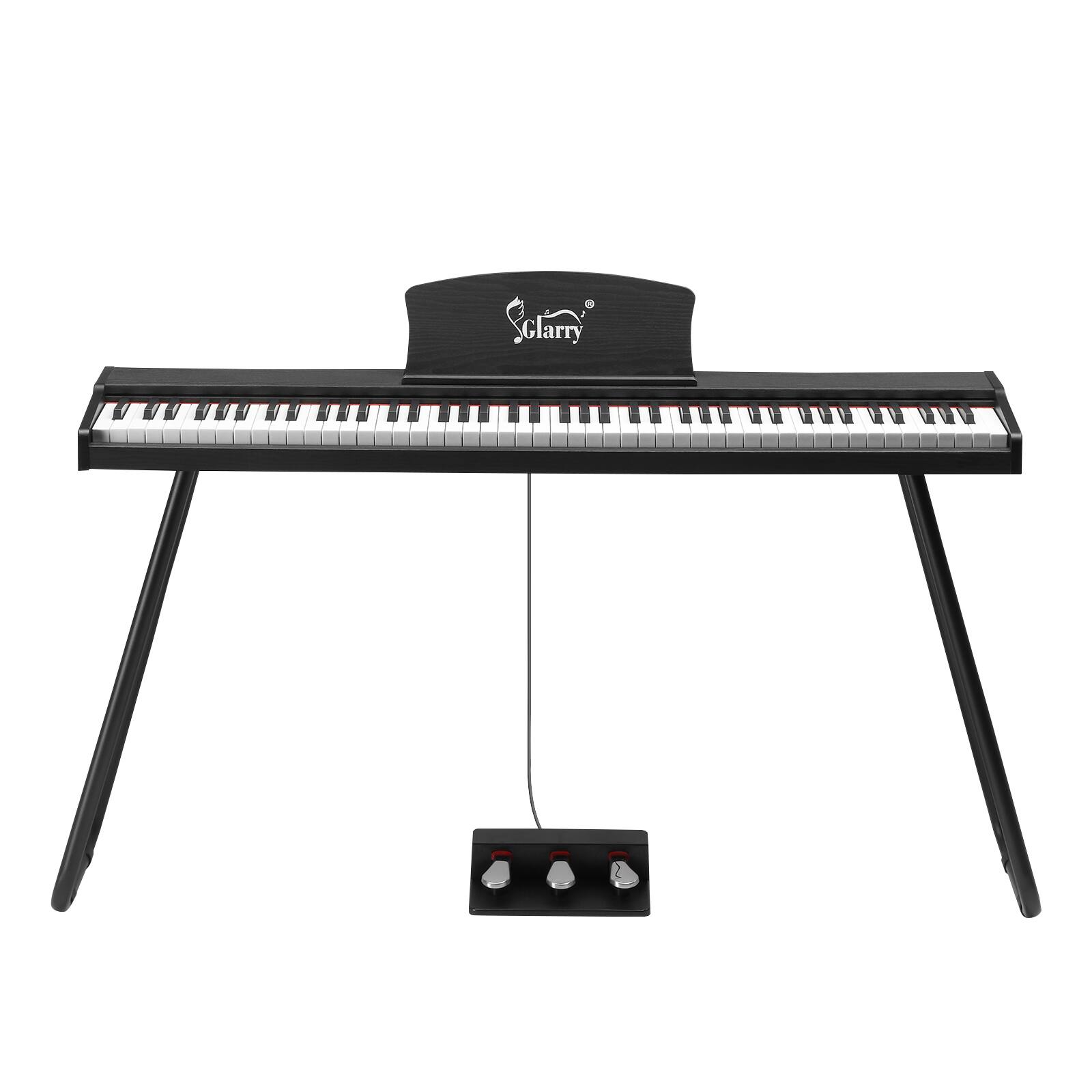 Alt View 2. Winado - 88 Key Semi-Weighted Keyboard Piano, Digital Piano Keyboard with Professional Triple Pedal, Bluetooth MIDI Function.