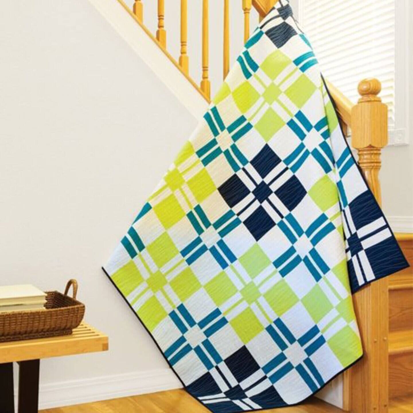 Alt View 2. AccuQuilt - GO! Strip Cutter-2 1/2" (2" Finished) Fabric Cutting Die 2 strips. Compatible with the  GO! Me Fabric Cutting Machine - Black.