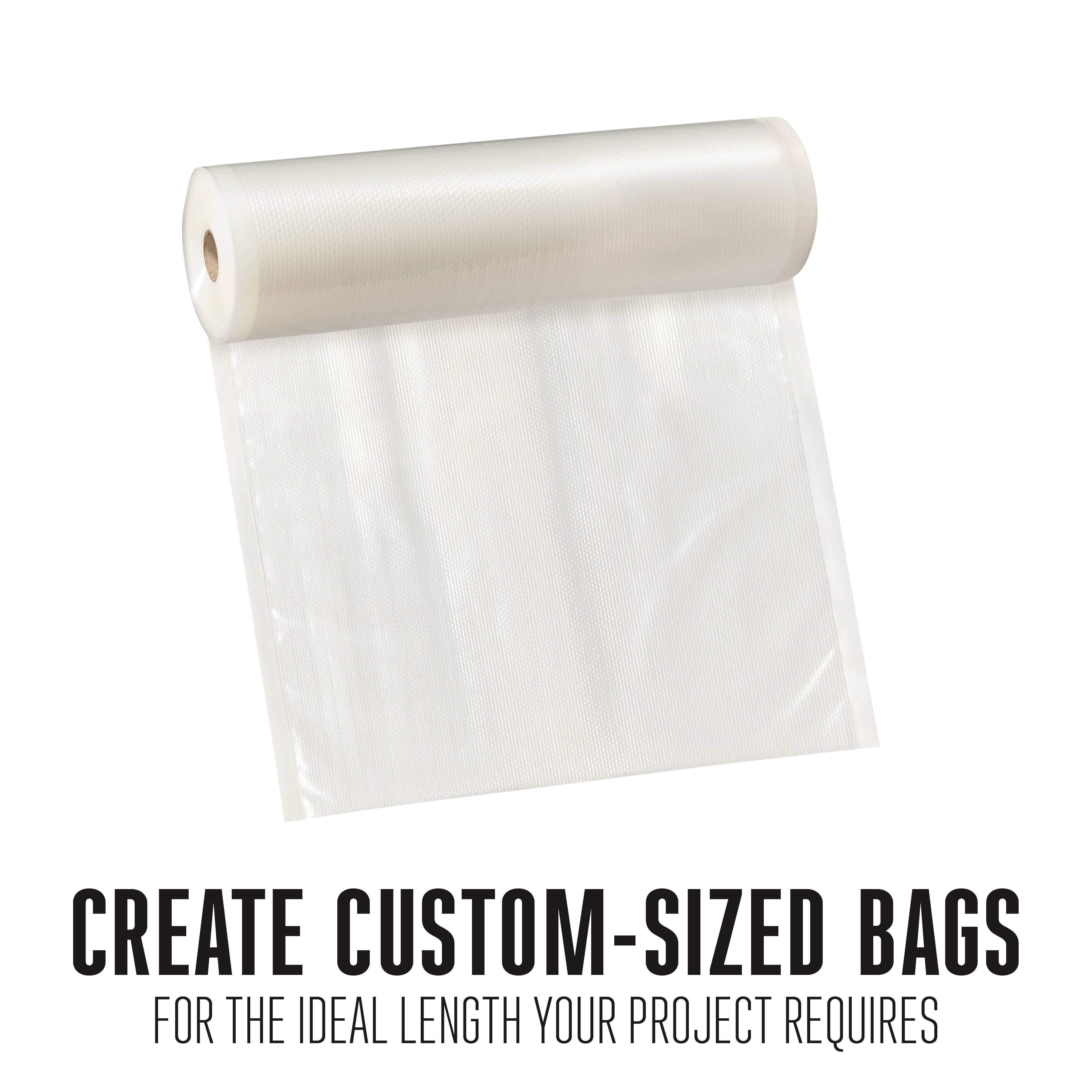 CREATE CUSTOM-SIZED BAGS  
FOR THE IDEAL LENGTH YOUR PROJECT REQUIRES