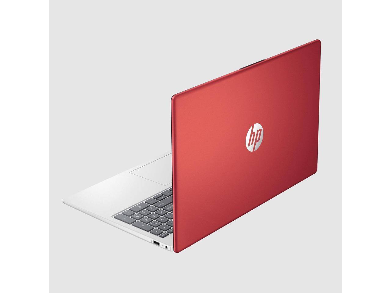 Alt View 1. HP - HP 15-FD0083WM 15.6" HD Laptop Intel Pentium N200 4GB RAM 128GB SSD W11H - Red.