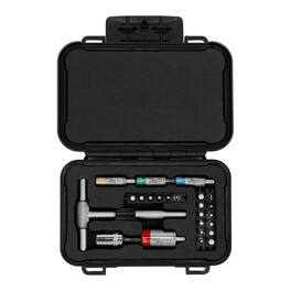 Fix It Sticks - Hard Case Rifle Optics Tool Kit with Individual Torque Limiters - Black/Black
