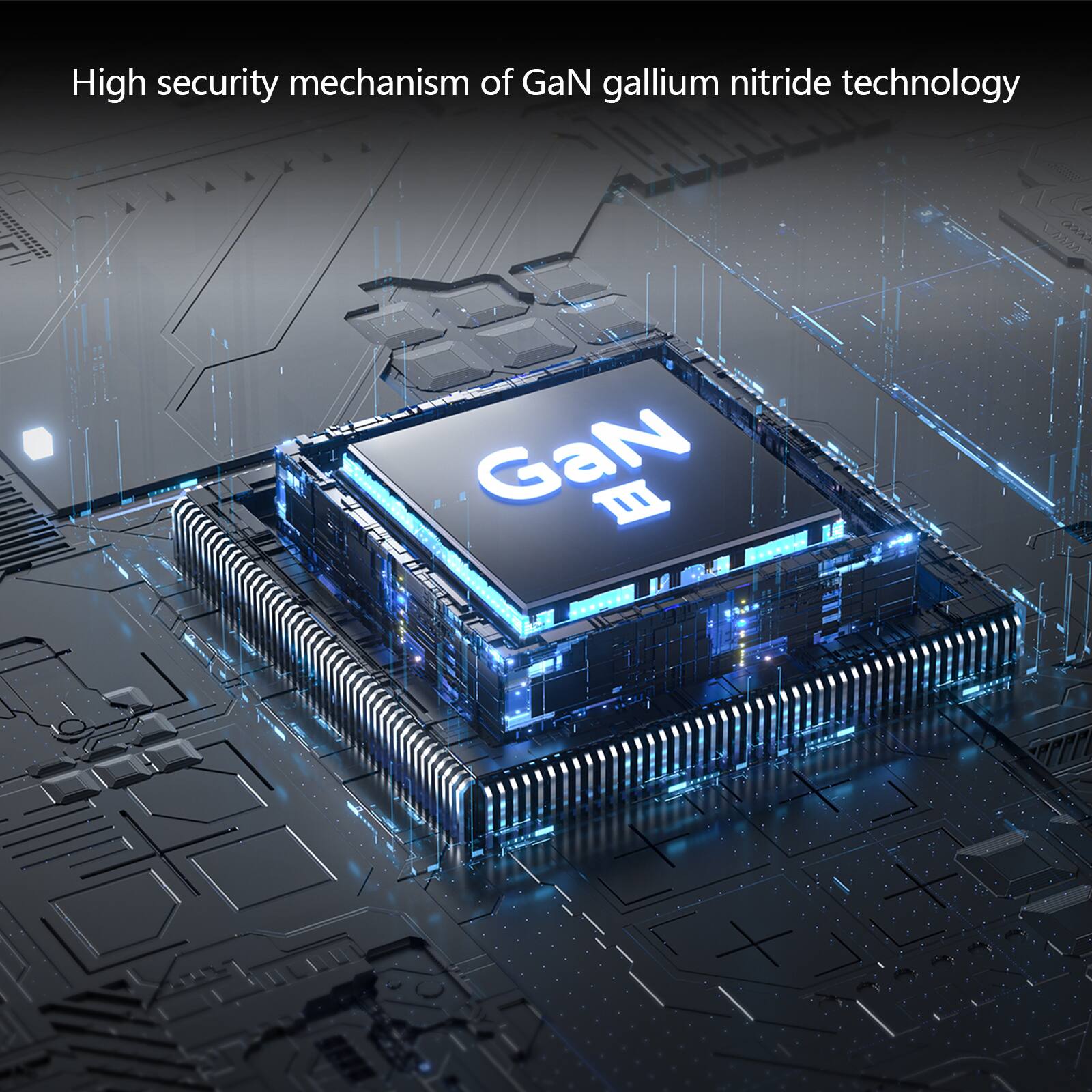 High security mechanism of GaN gallium nitride technology