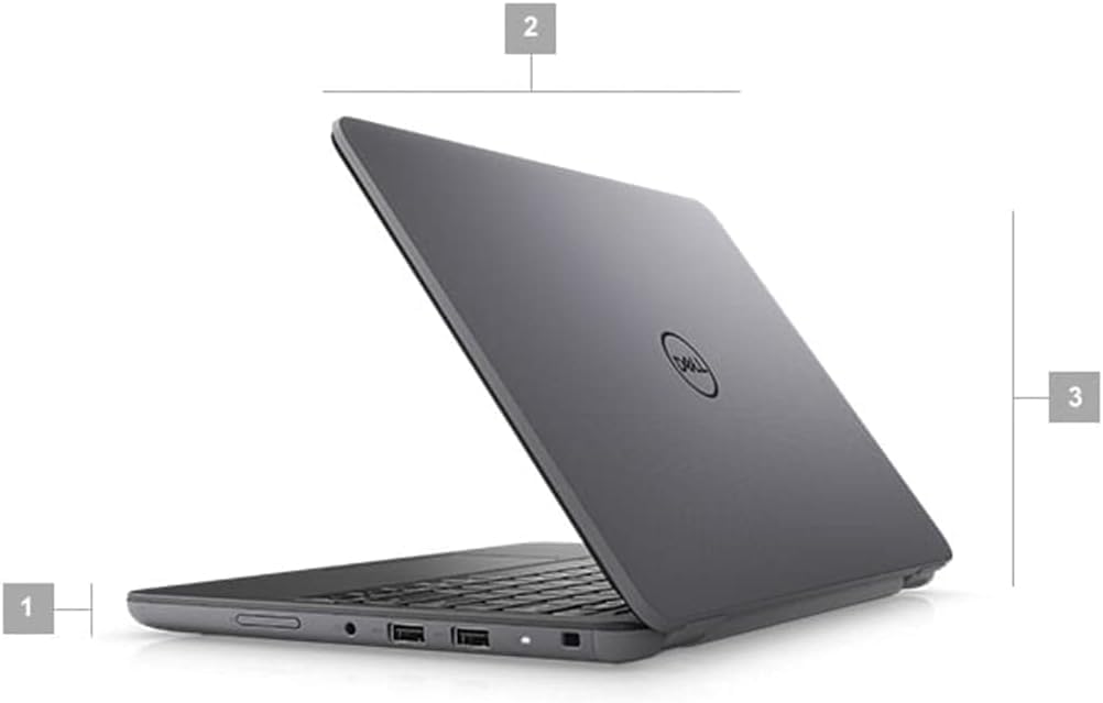 Angle. Dell - Dell Latitude 3120  11.6" Intel Pentium Silver N6000 @ 1.10GHz 8GB RAM 256GB SSD Windows 11 Pro.