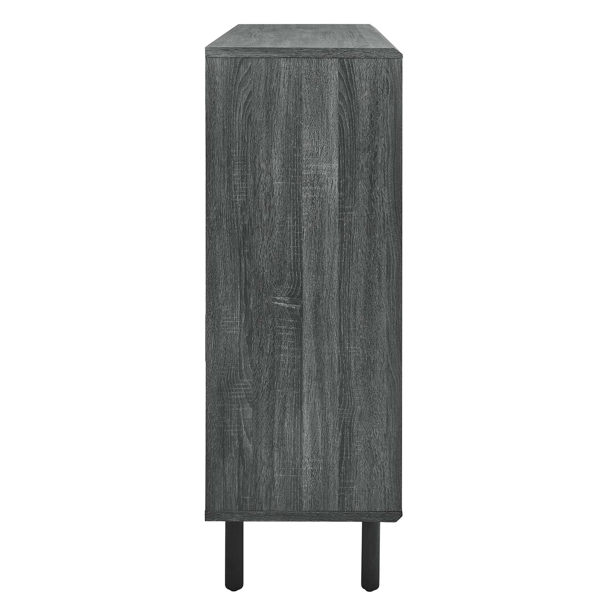 Alt View 2. Modway - Kurtis 47" Display Cabinet by Modway - Charcoal.