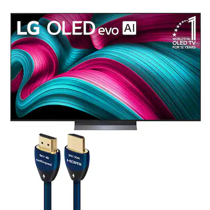 LG OLED evo AI
WORLD'S No. 1 OLED TV FOR 12 YEARS
SKY 48 audioquest
BK-10K HDMI