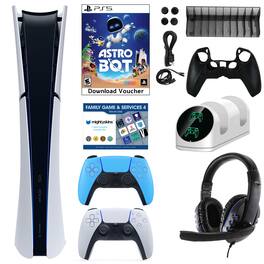 PS5 Digital Astrobot Console with Accessories Kit, Voucher & Extra Dualsense Controller - PlayStation 5