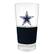Front. Great American Products - Dallas Cowboys 22oz. Pilsner Glass with Silicone Grip - Blue.
