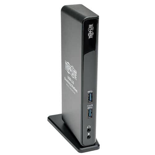 Tripp Lite - Docking Station - For Notebook - USB - 6 X USB Ports - Network [RJ-45] - HDMI - DVI - Black (U342-DHG-402)