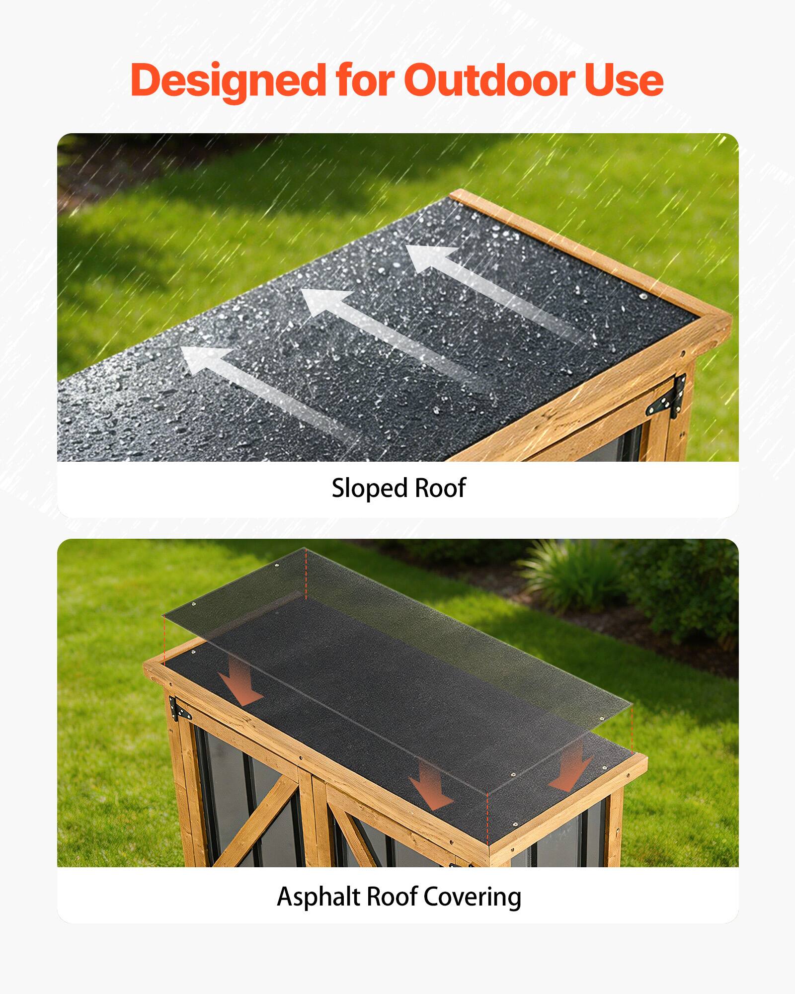 Designed for Outdoor Use

T11 Sloped Roof Asphalt Roof Covering
