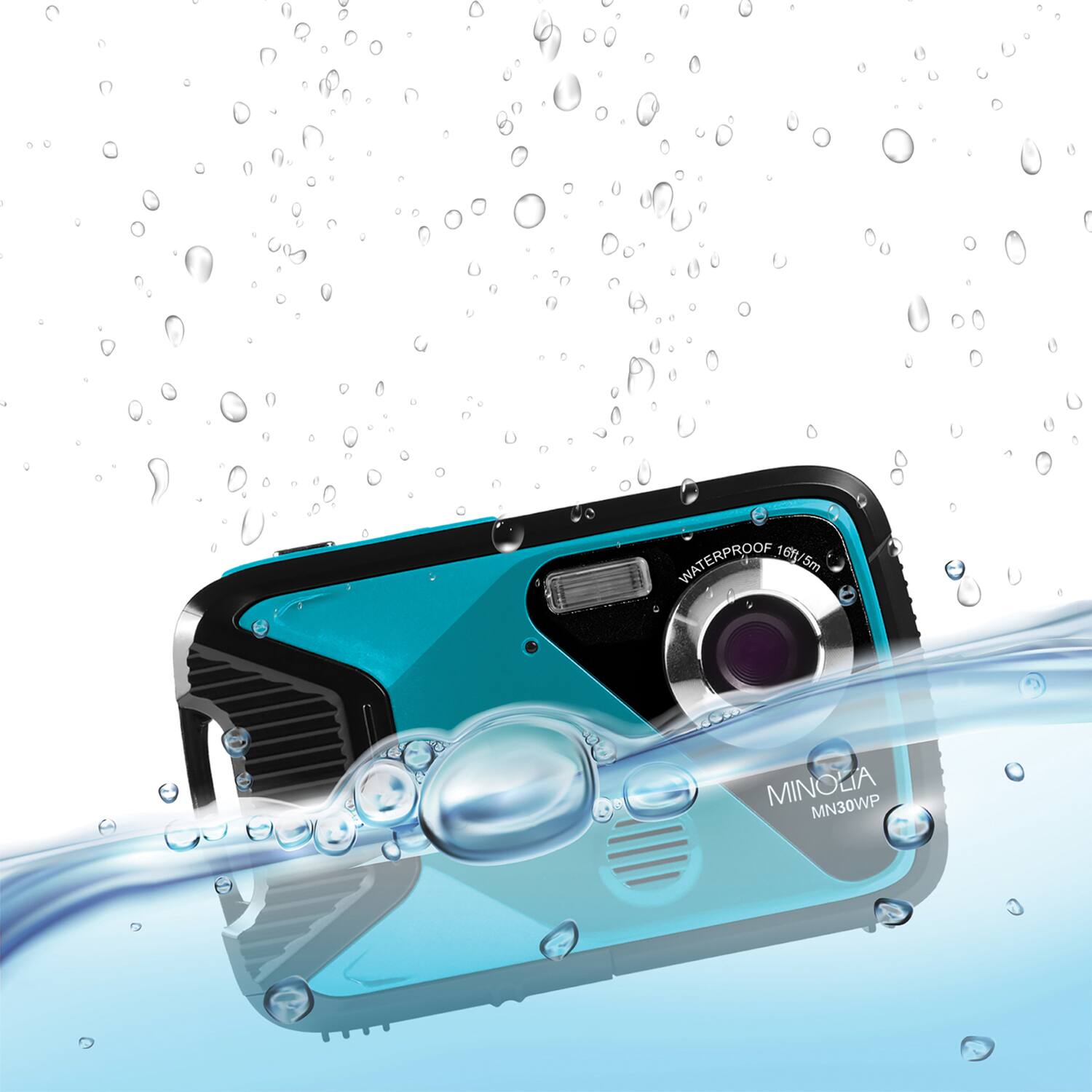 WATERPROOF 16.1MP 5m  
MINOLIA MN30WP