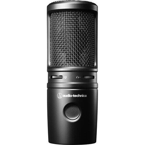 Alt View 2. Audio-Technica - Audio-Technica AT2020USB-X Cardioid Condenser USB Microphone, Black, Bundle.