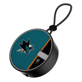 Keyscaper - San Jose Sharks Logo Waterproof Bluetooth Speaker - Multicolor