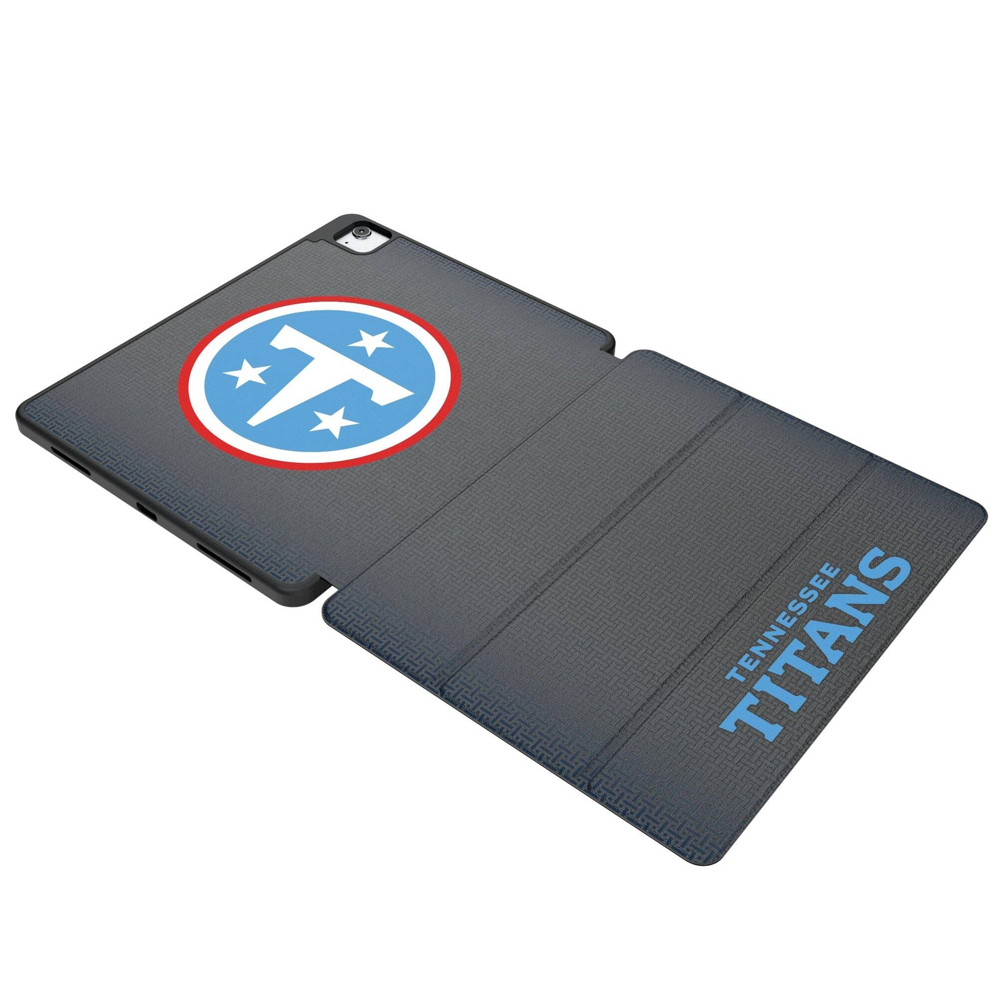 Front. Keyscaper - Tennessee Titans iPad Case - 13in Air M2/M3 - Black.