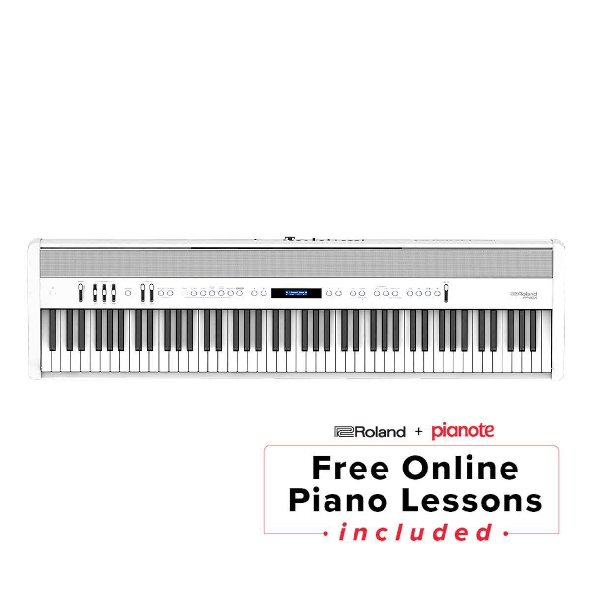 Roland + pianote  
Free Online Piano Lessons included