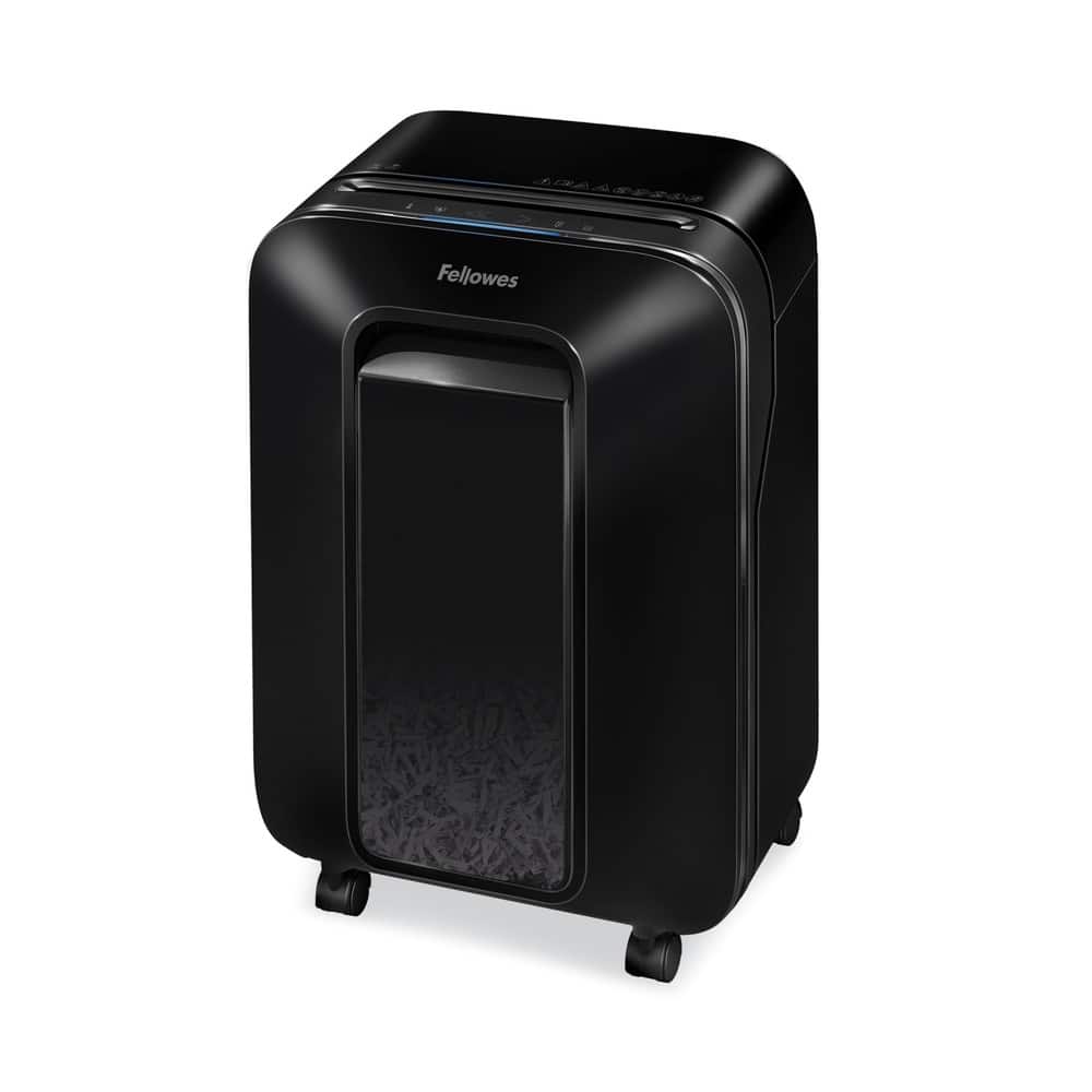 Fellowes - 5501401 Powershred LX170 12 Manual Sheet Capacity Cross-Cut Shredder - Black