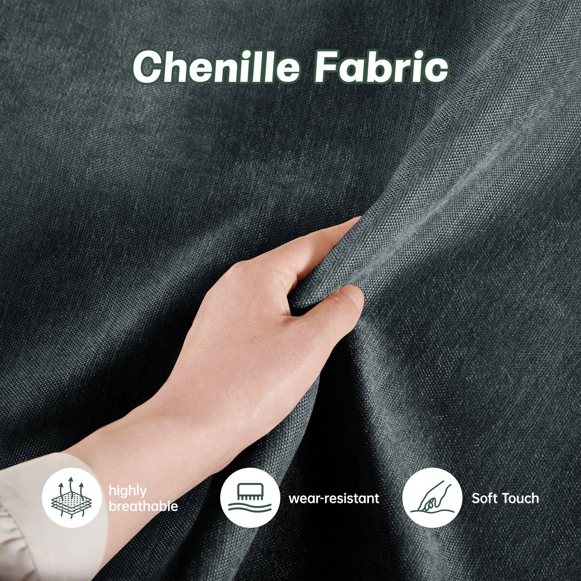 Chenille Fabric

- Highly breathable
- Wear-resistant
- Soft Touch