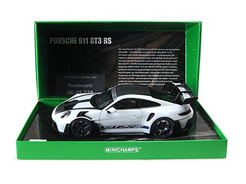 PORSCHE 911 GT3 RS  
Rundzeit: 06:40  
MINICHAMPS