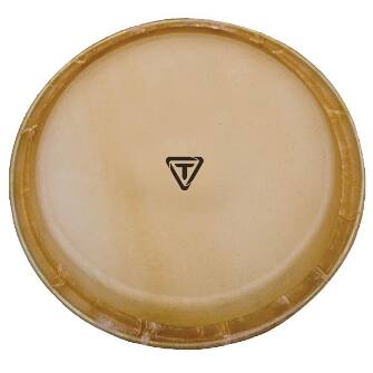Front. Tycoon Percussion - 12-Inch Replacement Drumhead for Compatible Conga, Model-Specific Percussion Replacement Part.