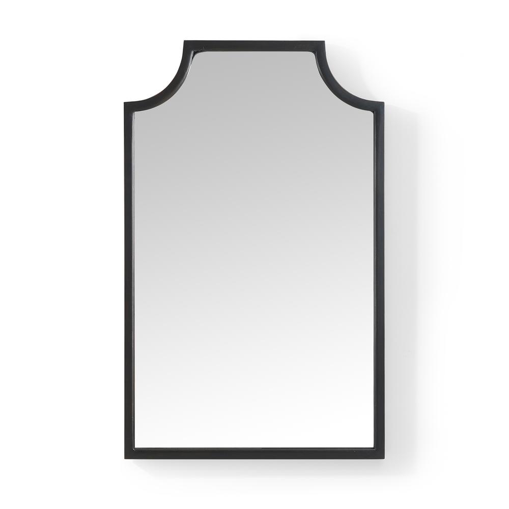Left. Crosley Furniture - Aimee Mirror - Oil Rubbed Bronze.