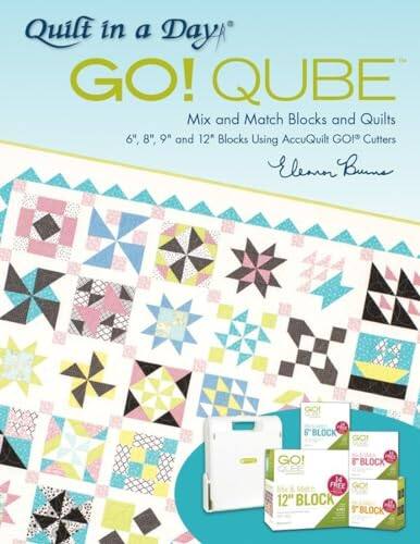 Alt View 4. AccuQuilt - Qubed 10 Complete Die Bundle - Multicolor.