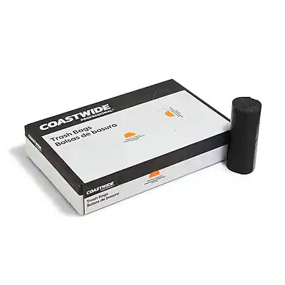 COASTWIDE PROFESSIONAL
Trash Bags
Bolsas de basura
COASTWIDE
Trash Bags
Bolsas de basura
COASTWIDE
Trash Bags
Bolsas de basura