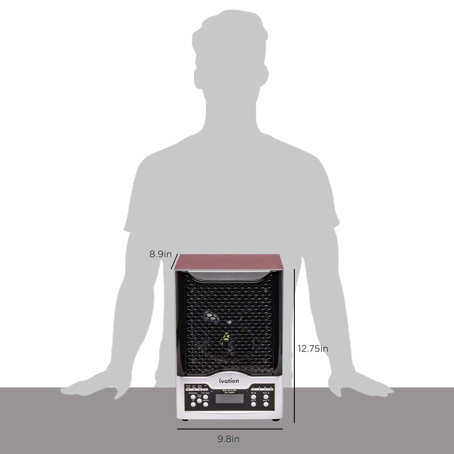 8.9in 12.75in ivation - : - I de 9.8in