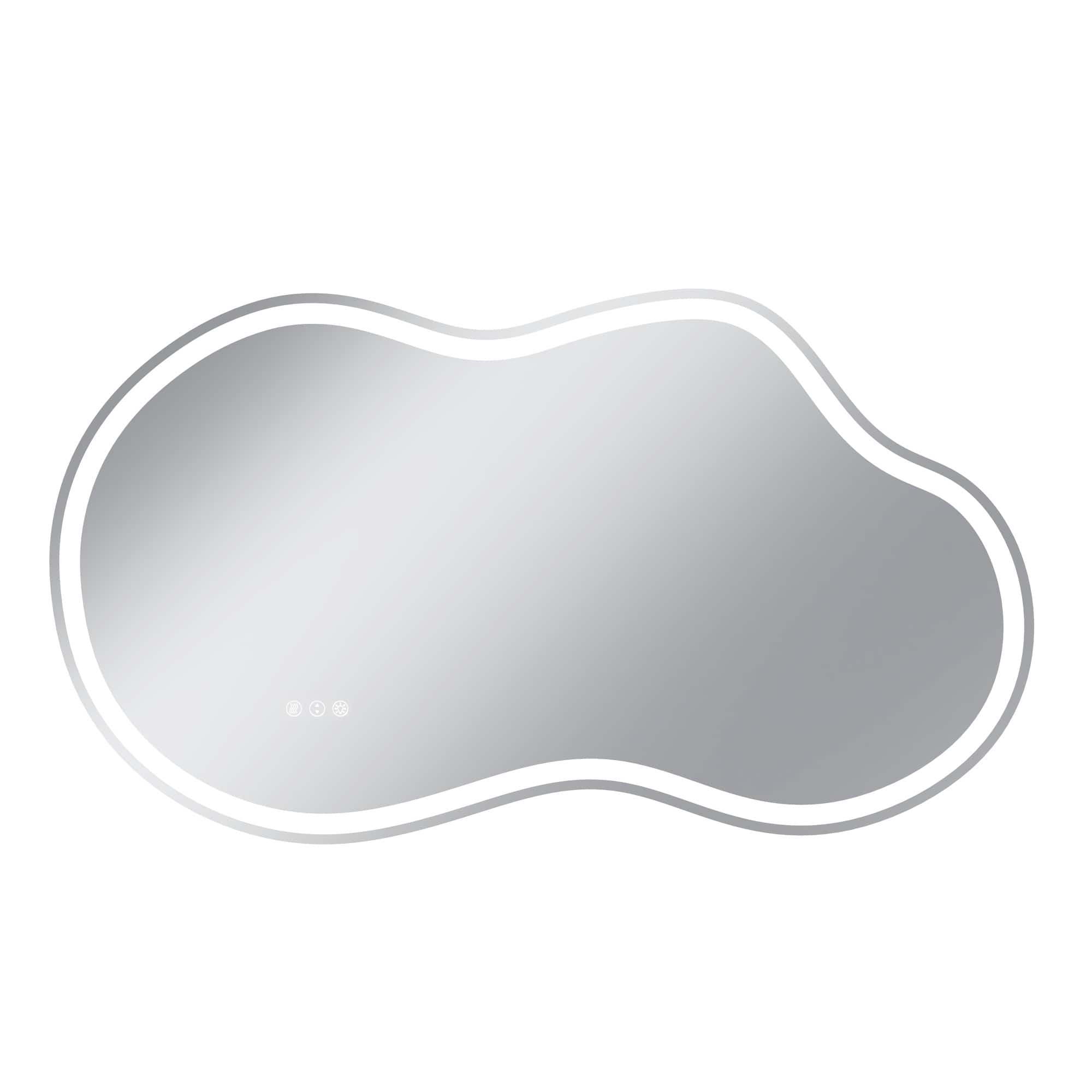 Boyel Living - 27 x 48 in Cloud Shaped LED Wall Mirror with Adjustable Viewing Angle and Front Light price history on PriceWatchPro