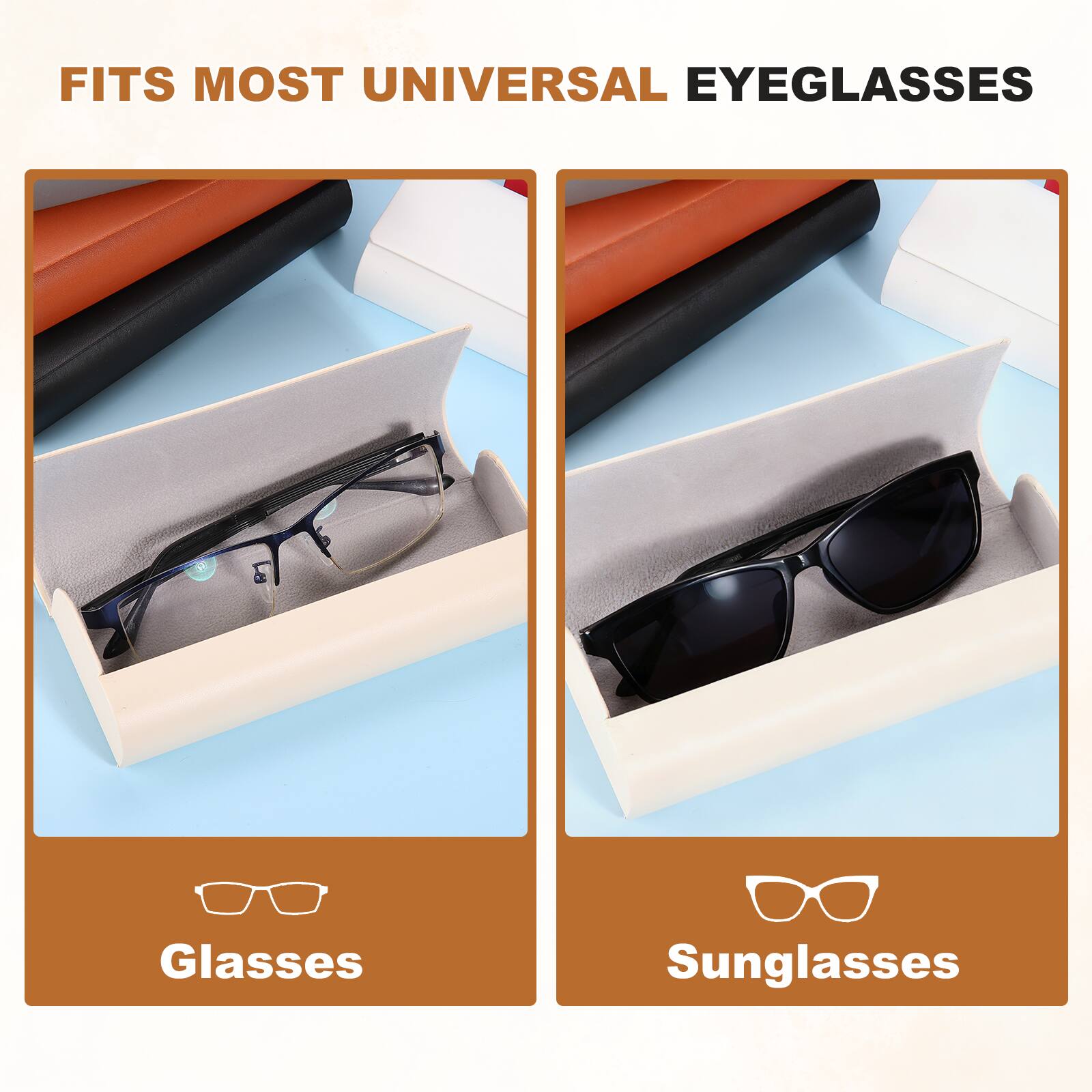 FITS MOST UNIVERSAL EYEGLASSES

Glasses

Sunglasses