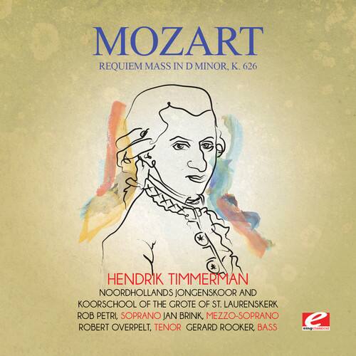MOZART  
REQUIEM MASS IN D MINOR, K. 626  

HENDRIK TIMMERMAN  
NOORDHOLLANDS JONGENSKOOR AND KOORSCHOOL OF THE GROTE OF ST. LAURENSKERK  
ROB PETRI, SOPRANO  
JAN BRINK, MEZZO-SOPRANO  
ROBERT OVERPELT, TENOR  
GERARD ROOKER, BASS  

emgclassical