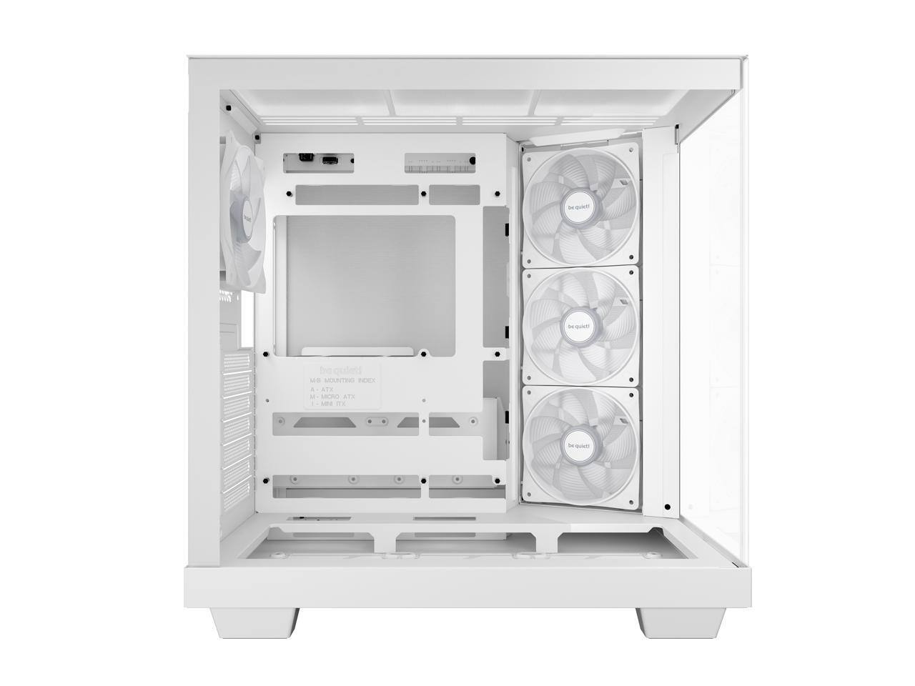 - quiet! be quiet!  
  MOUNTING INDEX  
  A - ATX  
  1 - MICRO ATX  
  1 - MINI ITX