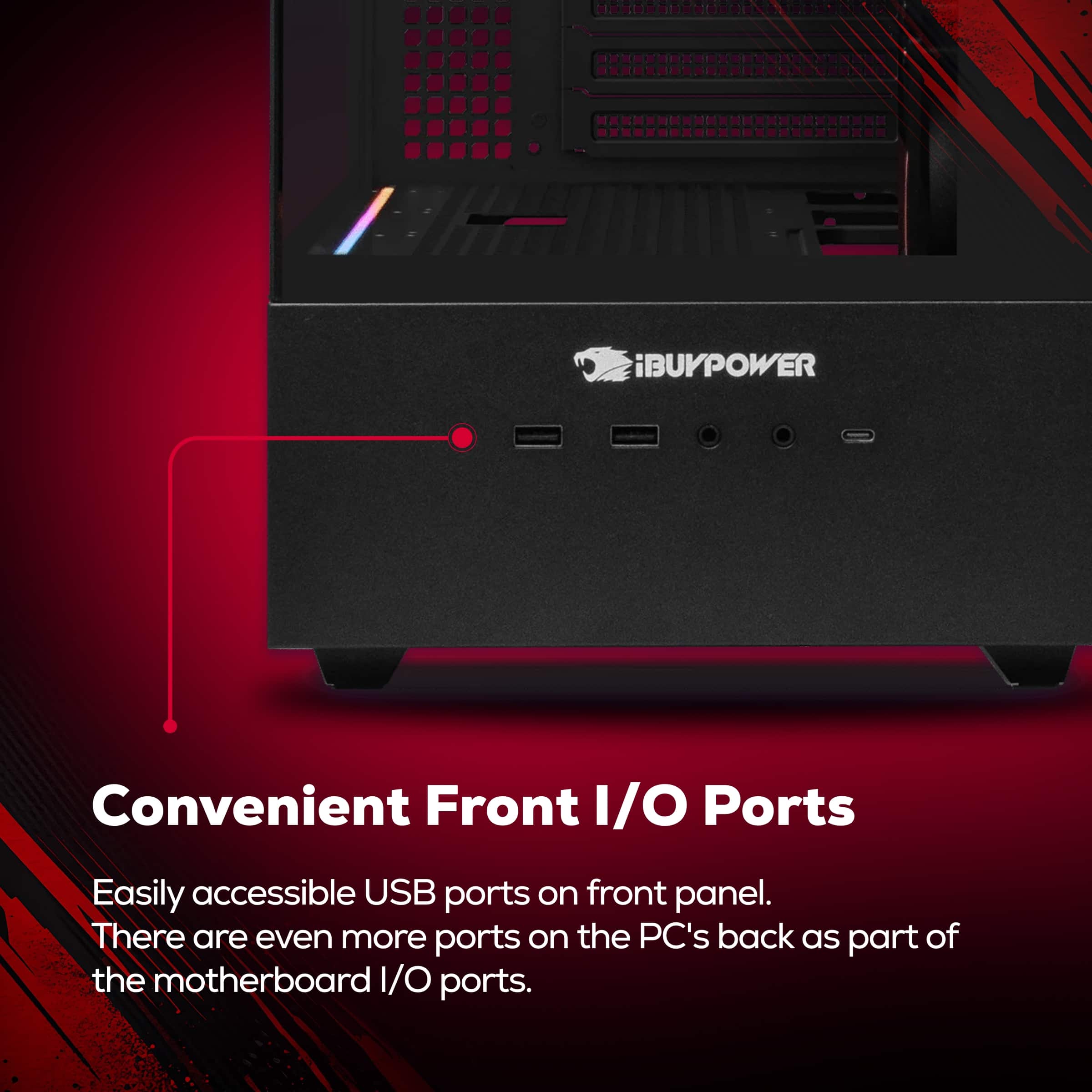 iBUYPOWER Element Gaming Desktop PC Intel Core Ultra 7 265F,NVIDIA
