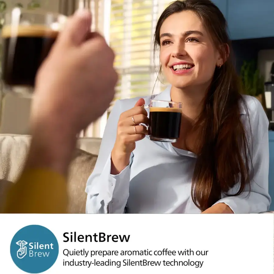 SilentBrew, Silent Brew, Quietly prepare aromatic coffee with our industry-leading SilentBrew technology
