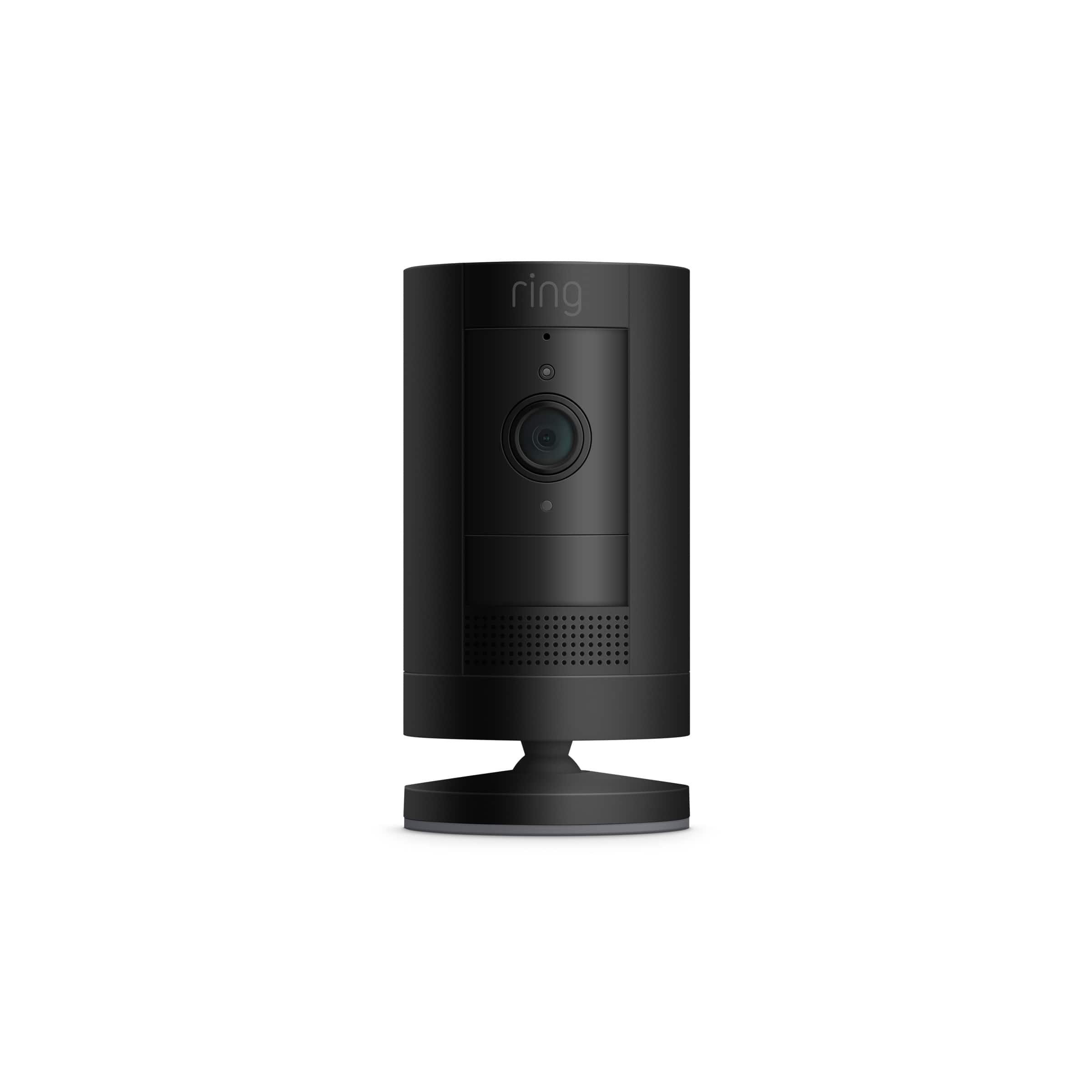 Alt View 14. Ring - Stick Up Indoor/Outdoor Wire Free 1080p Security Camera - Black.