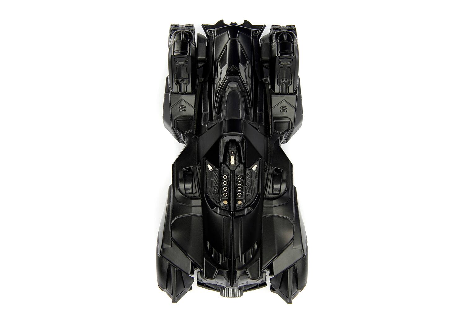 Left. Jada - Batmobile Black "Batman: Arkham Knight" (2015) Video Game "Hollywood Rides" Series 1/32 Diecast Model Car by Jada - Black.