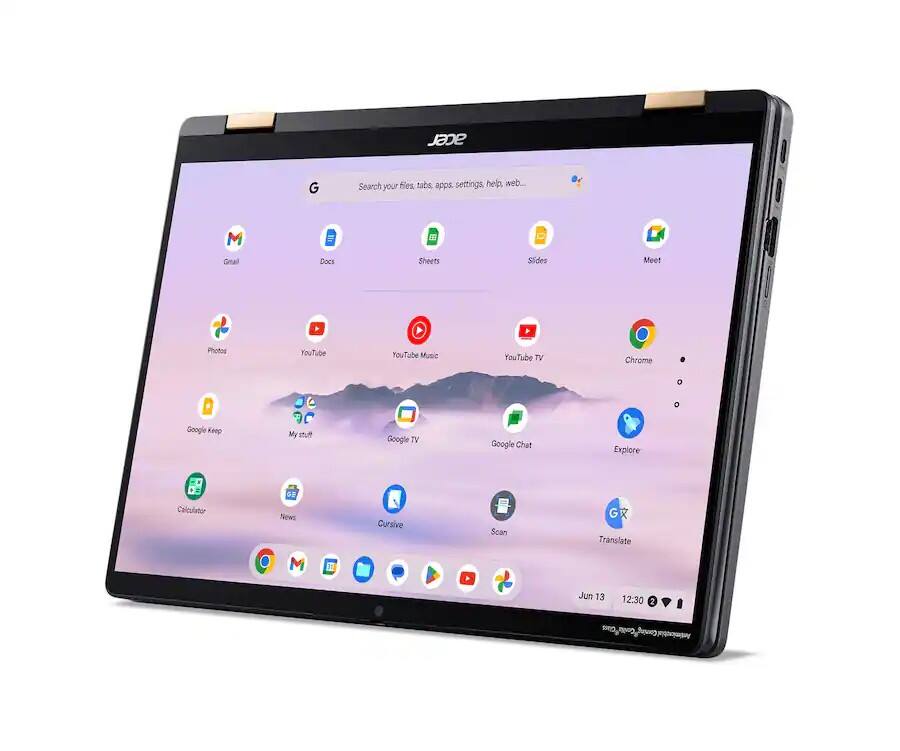 acer G files, tabs, apps. settings. help. web... Search your files, tabs, apps. settings. help. web... Gmail Docs Sheets Slides Meet Photos YouTube YouTube Music YouTube TV Chrome Google Keep My stuff Google TV Google Chat Explore Calculator News Cursive Scan Translate Jun 13 12:30