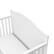 Alt View 11. Graco - Paris 4-in-1 Convertible Crib - White.