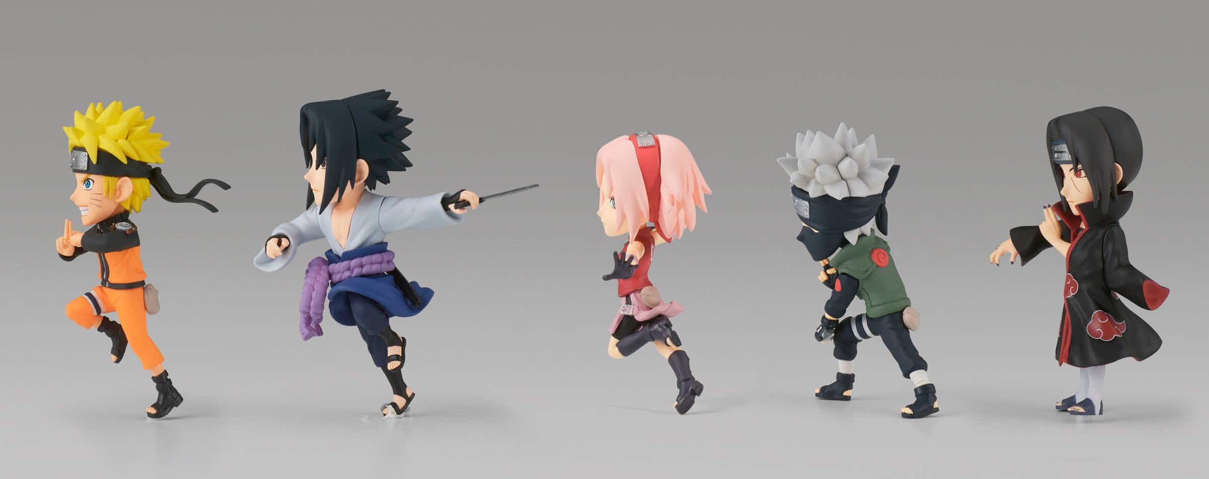 Alt View 2. Bandai - Naruto Shippuden - Banpresto World 2.8" Collectable Figure - Styles May Vary.