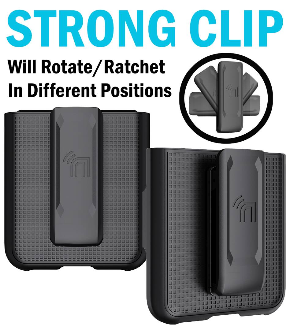STRONG CLIP  
Will Rotate/Ratchet In Different Positions