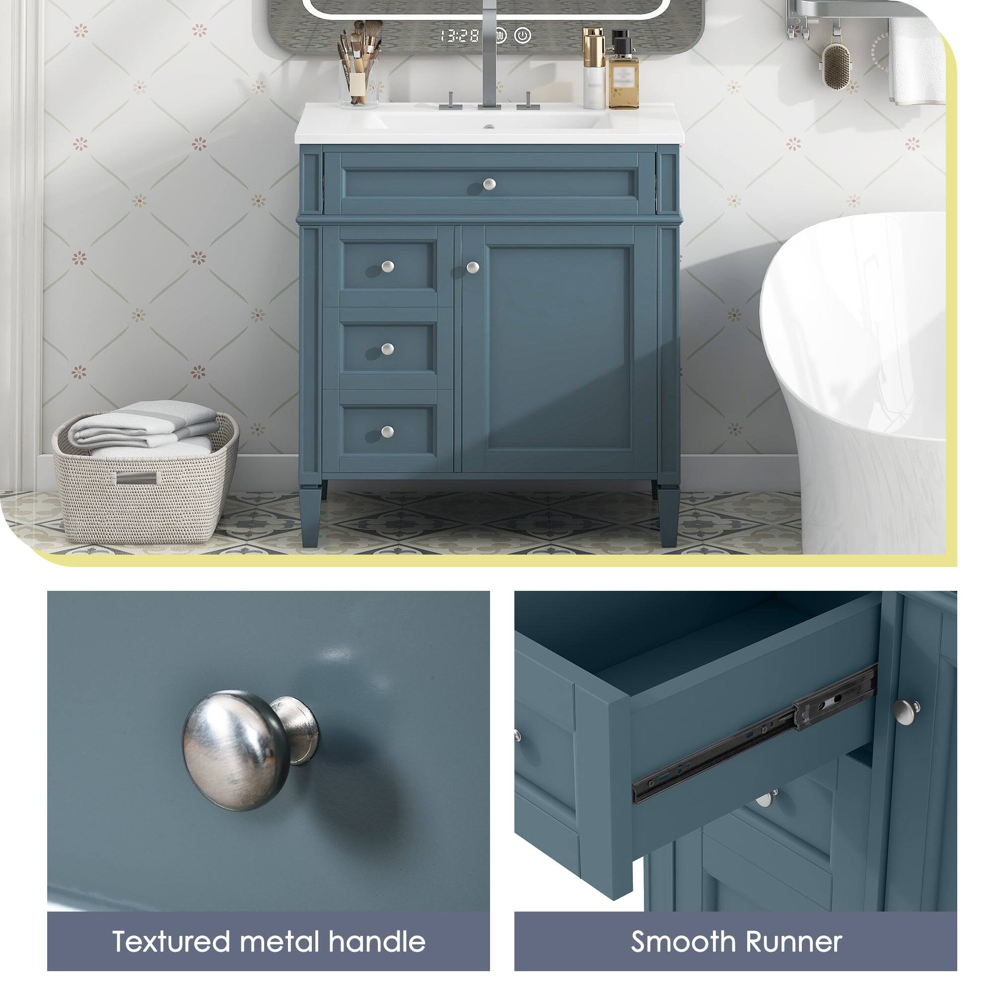 13:28  
Textured metal handle  
Smooth Runner