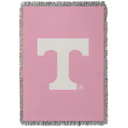 Chad & Jake - Tennessee Volunteers Woven Blanket - Pink