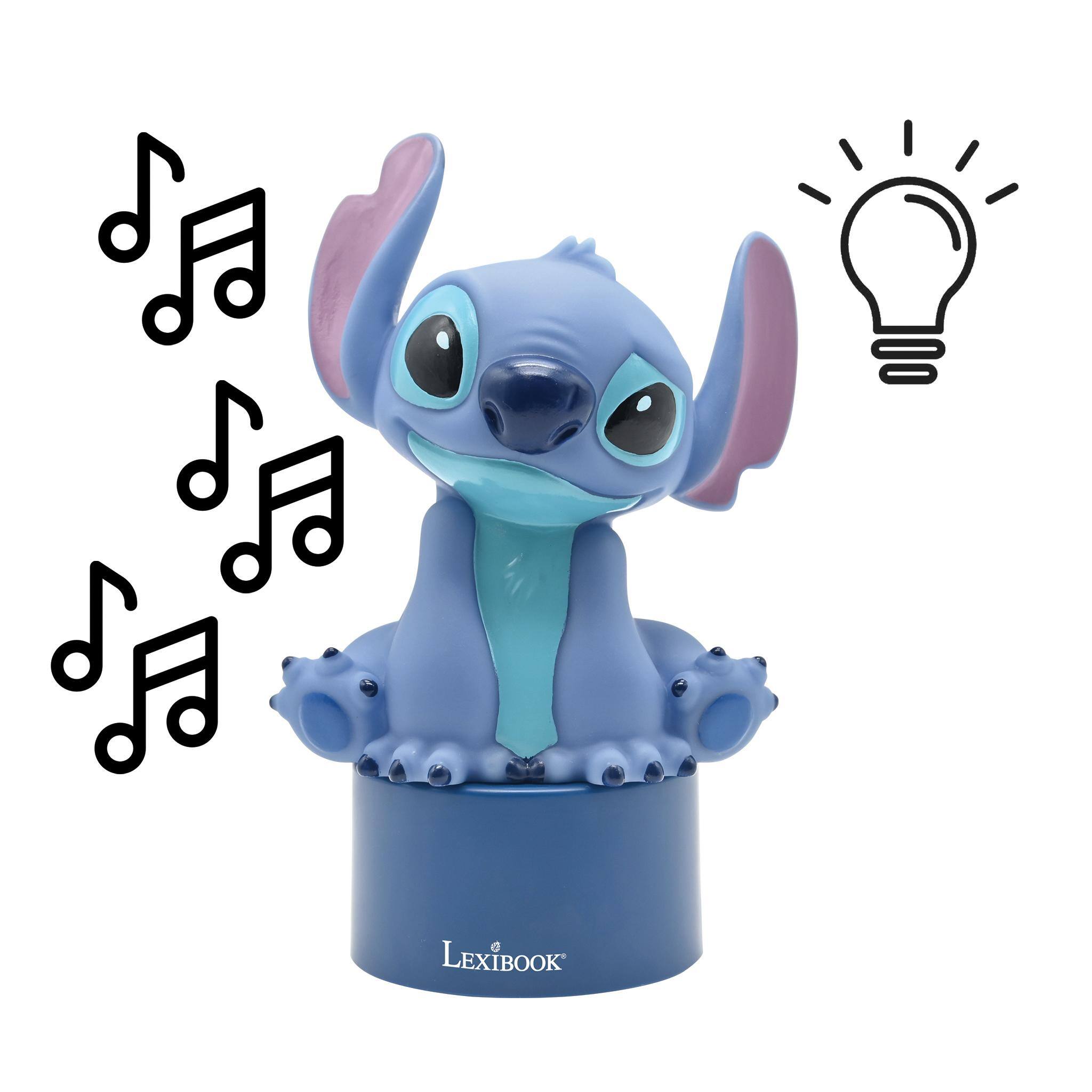 Alt View 10. Lexibook - Disney Stitch Nightlight Bluetooth Speaker.