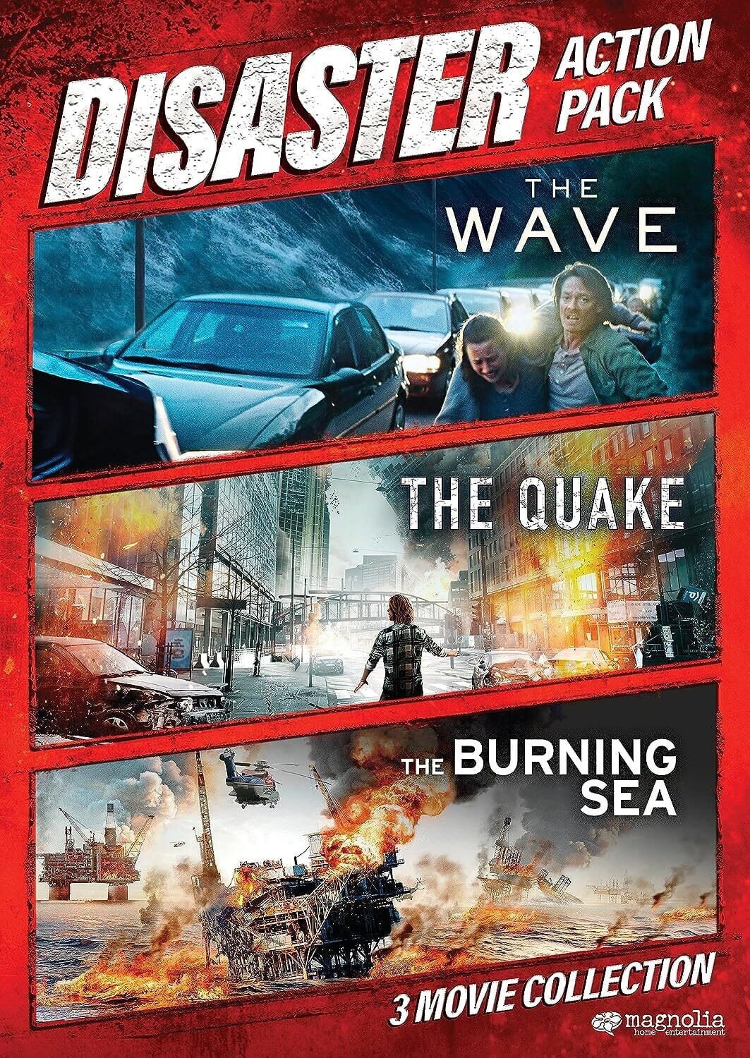 Wave/Quake/Burning Sea Trilogy  - DVD