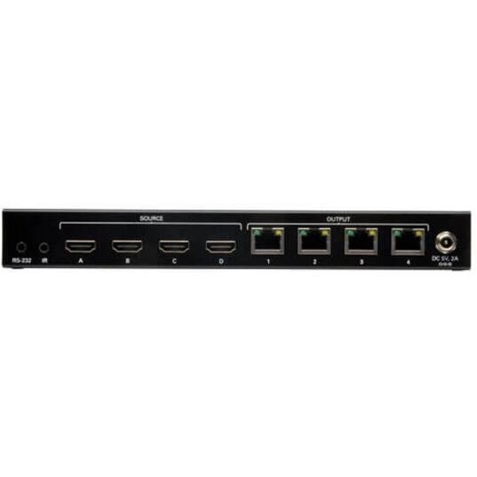 SOURCE OUTPUT RS-232 D 1 2 3 DC DV A